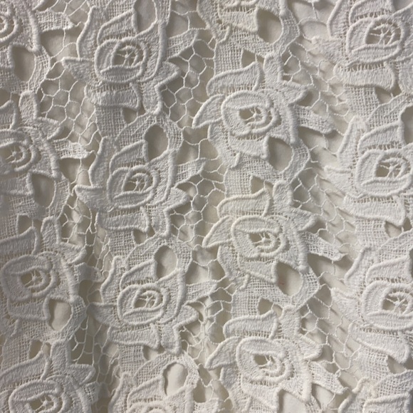 Tularosa white cropped top. - Picture 3 of 5